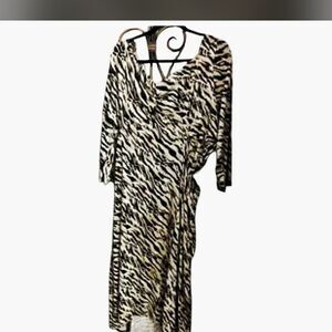 Torrid Animal Print Side Cutout Dress Size 4X